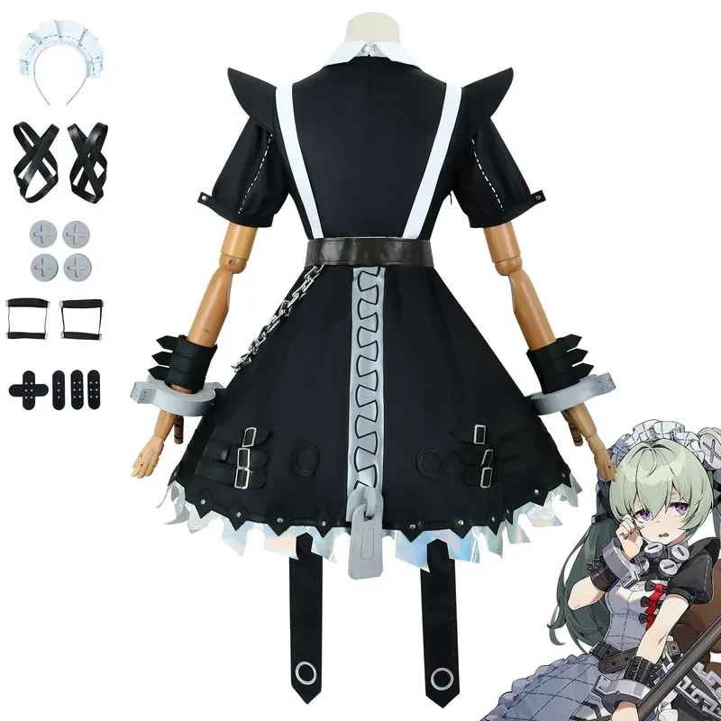 25COSZenless Zone Zero Corin Wickes Costume Cosplay Set completo Outfit Uniforme Prop ZZZ Corin Wickes Costume Cosplay