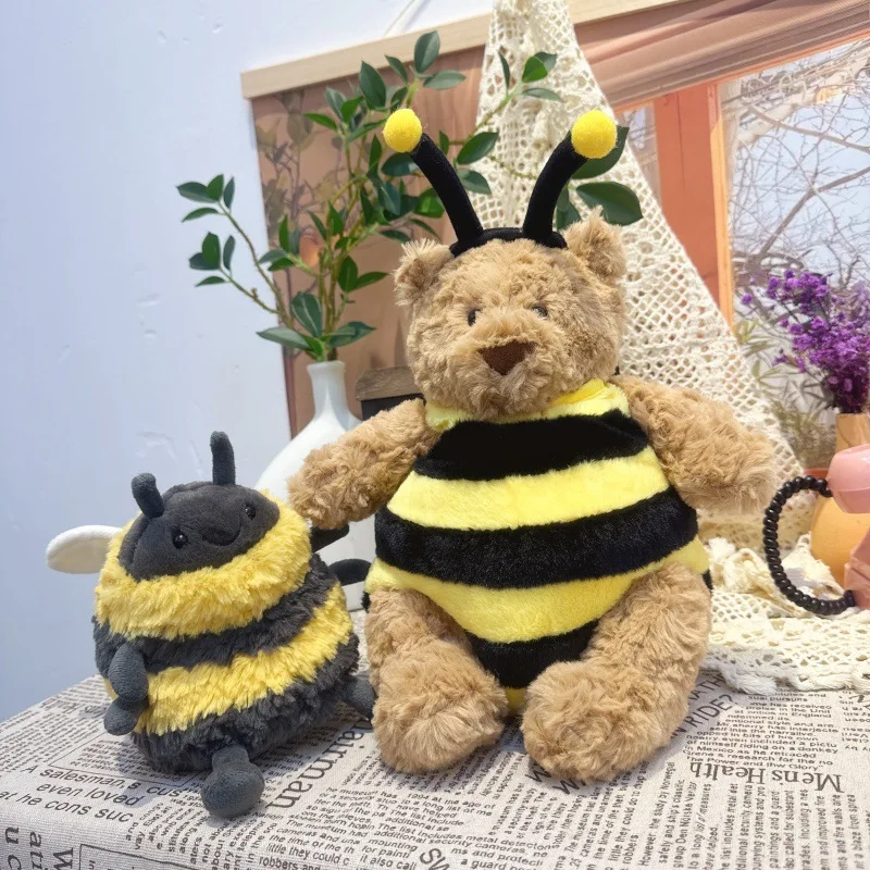 Adorable juguete de peluche de primavera Albee Bee para niños, elefante súper suave, tierno y lindo, regalo de juguete de peluche relajante perfecto