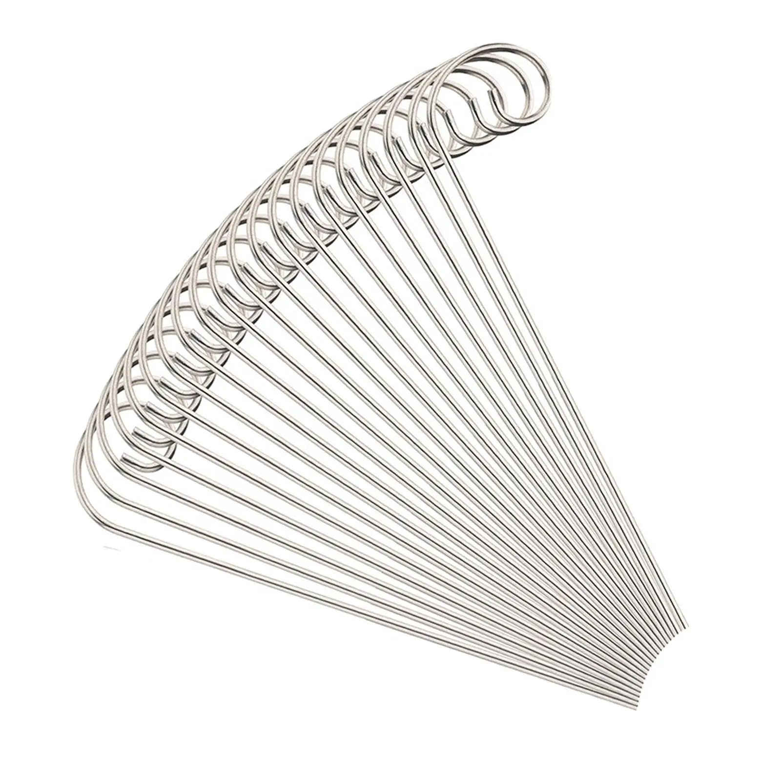 30Pcs Plant Label Hooks Hanging Labels Modern Holder Deformed Hooks Garden Stake Markers for Lawn Planters Outdoor Accessories