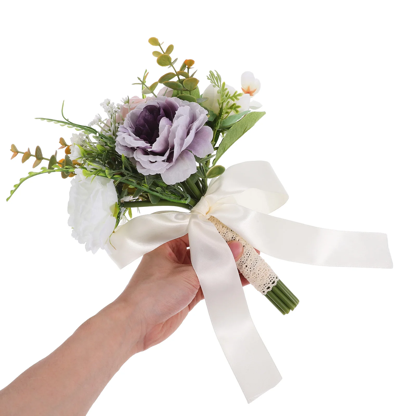 

Artificial Flowers Retro Photo Bouquet Decor Bouquets Props Arrangements Decorative White Weddings Bridesmaid