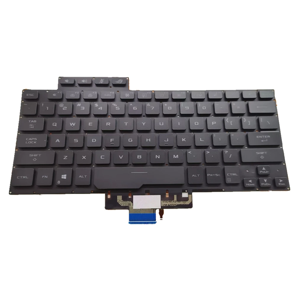 Laptop Keyboard For ASUS For ROG Zephyrus G14 GA401IH GA401IHR GA401II Colour Black US United States Edition