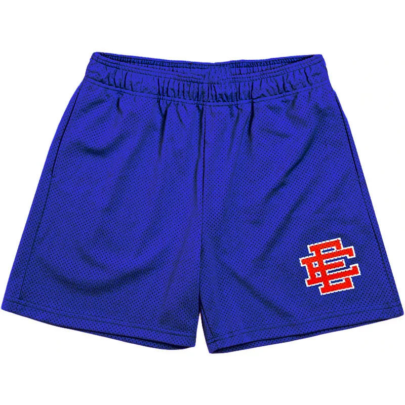 Eric Emanuel EE Basic Short NEW YORK CITY SKYLINE 2024, męskie spodenki fitness, spodnie plażowe, sportowe, siatkowe, oddychające spodenki męskie