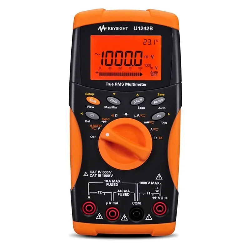 

Keysight Essential Testing Equipment U1242B Ручной 4-значный цифровой мультиметр
