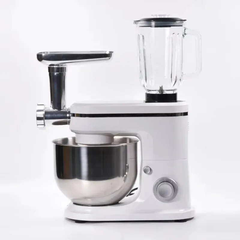 

3 In 1 Multifunctional Metal Juicer Blender Stainless Steel Housing Food Processor Kitchen Cake Stand Mixer