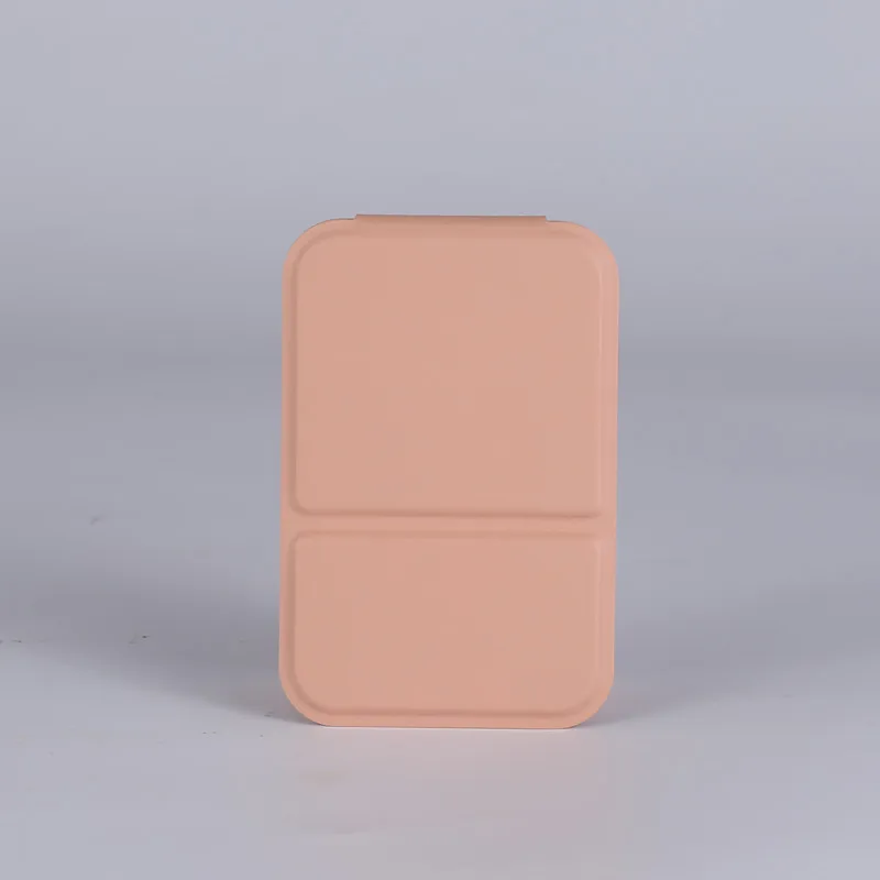 Desktop Makeup Mirror Solid Color PU Leather Simple Portable Handheld Makeup Mirror Foldable Student Compact Cute Pocket Mirror