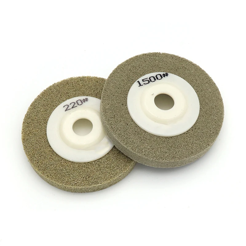 4 Inch Nylon Fiber Polishing Wheel Grinding Disc Abrasive Tools Materials Surface Decoration For Angle Grinder 60-1500 Grit