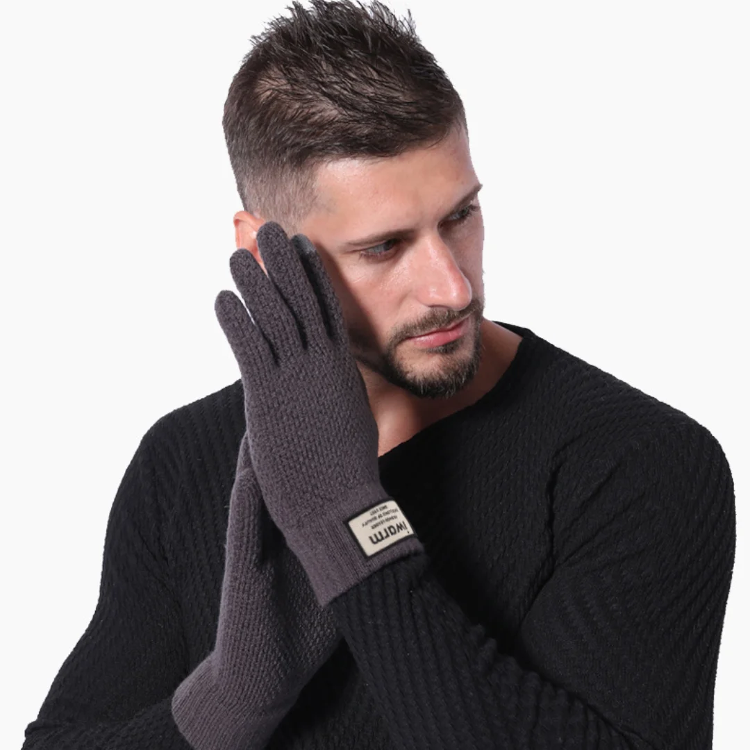 Guantes de invierno para hombre y mujer, manoplas cálidas, diseño lavable, tejido con pantalla táctil, calentadores de manos para ordenador portátil, guantes para nieve, esquí, senderismo al aire libre