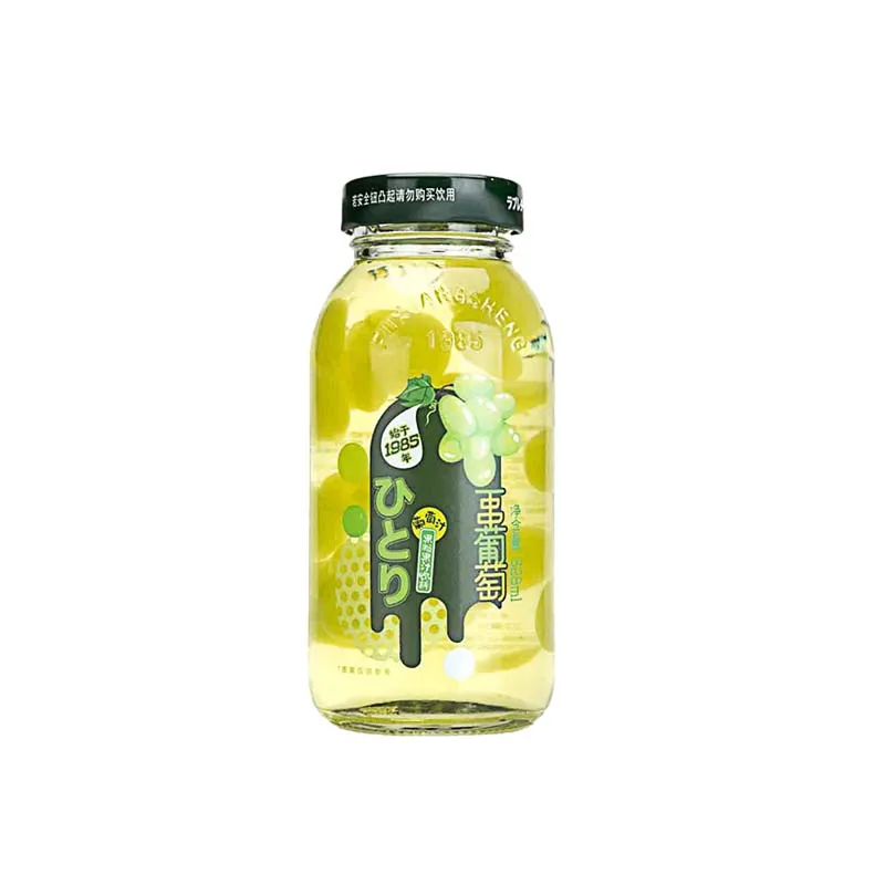 FuXiangSheng-Suco de Frutas Uva/Pêssego 2,16 onças (328 ml) * 3 garrafas