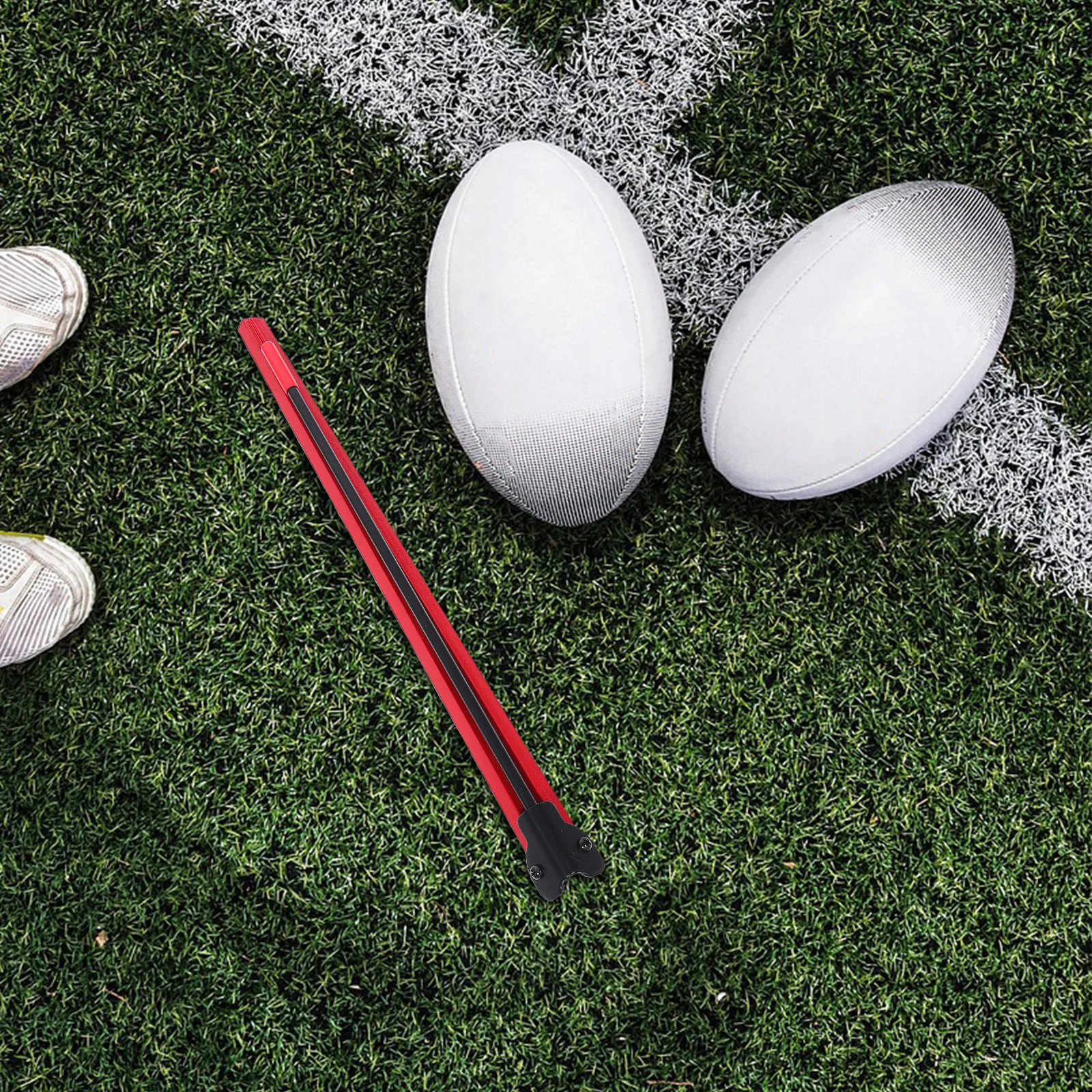 축구 킥 훈련용 티 휴대용 조절식 훈련 스탠드 미끄럼 방지 내후성 연습용 홀더 청소년 성인 필드 골