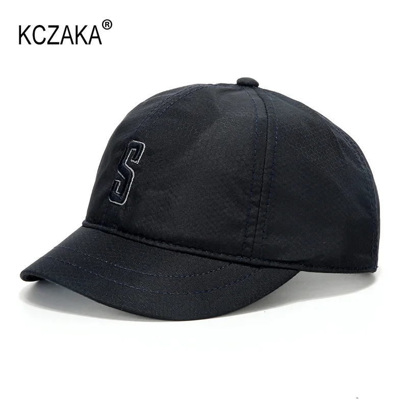 Summer Mens Letter Short Brim Baseball Cap Unisex Spring Outdoor Quick Dry Sports Polyester Snapack Caps Umpire Dad Hats