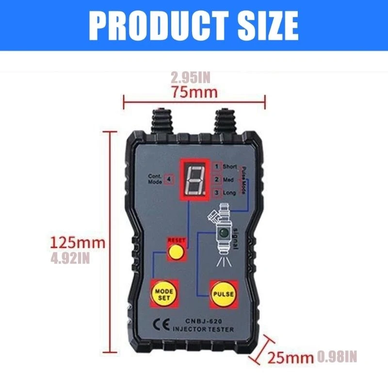 Auto Oil Cleaning Injector Testing Tool Oil Injector Tester Cleaner - Image 6