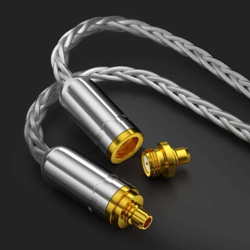 Conector hembra de auriculares reemplazable para 0,78mm MMCX PE ie300 T2 A2DC ie400 pines de auriculares multifuncionales convertir adaptador de enchufe