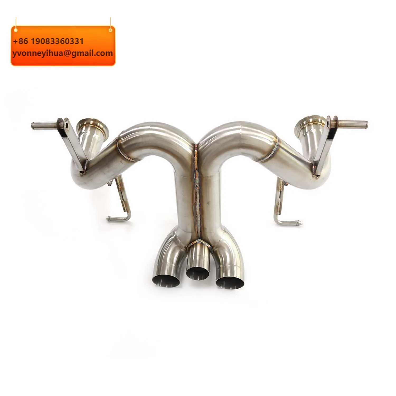 

Выхлопная система OUCHI из нержавеющей стали (Catback) для Lamborghini Aventador S LP740-4 2016-2021 6.5 V12, прямая труба, автотюнинг