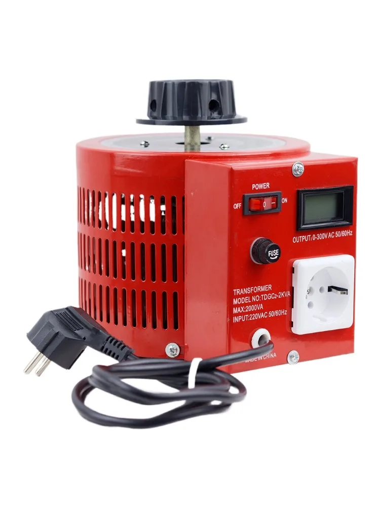 500VA-3000VA Automatischer Variabler Spannungstransformator 230V Eingang 0-300V Ausgang AC-Spannungsregler Netzteil