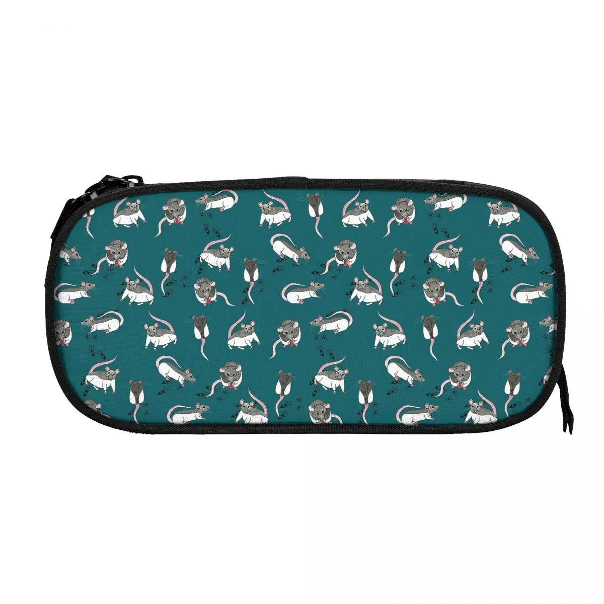 Rats Pencil Cases for Students School Pen Box Pencil Bag Large Storage Pencil Pouch Pen Holder