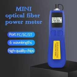 TL537Mini Tester De Fibra Óptica Ferramentas Medidor De Energia Fc Port Fibra Óptica Medidor De Energia Fotômetro De Fibra Óptica Portátil