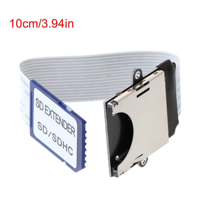 Micro to Memory Card Male to Female Flexible Extender Extension Cable Adapter Soft Flat FPC Cable Extender