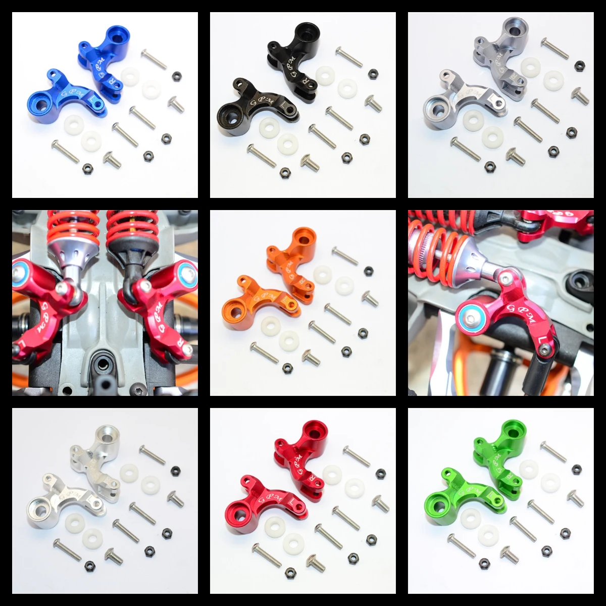 

ALUMINIUM REAR ROCKER ARM - 1PR SET (FOR E-REVO 560871, REVO)