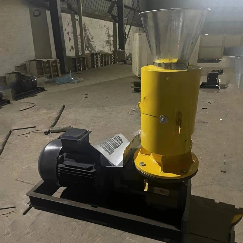 Wood Shavings Pelletizer Custom Small Wood Pellet Granulator Eco-Friendly Biomass Fuel Production Straw Sawdust Pellet Equipment