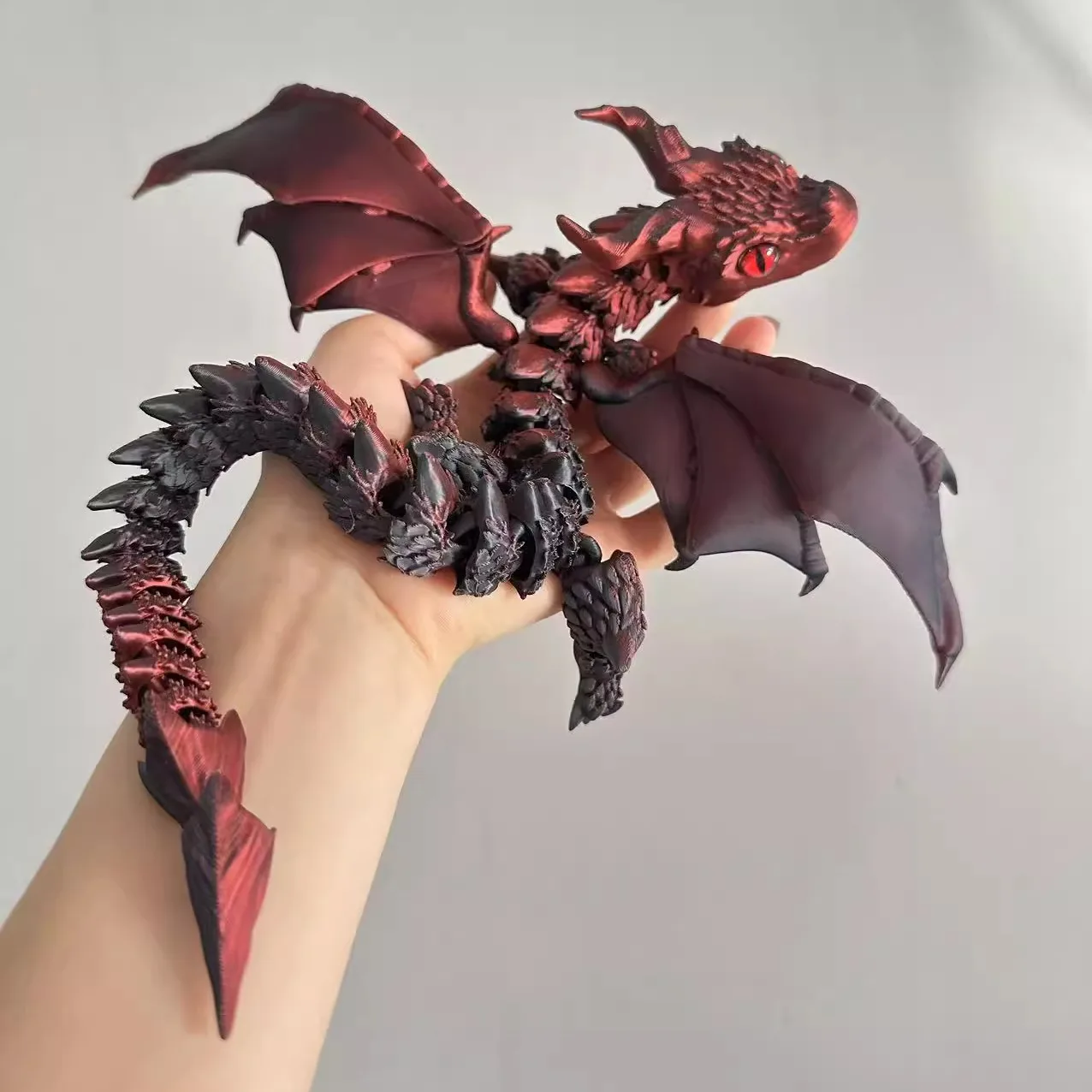 

Anime Love and Deepspace Sylus Cosplay Dragon Baby Sculpture Garage Kits Cartoon Figurine Mobilizable Handmade Model Xmas Gift