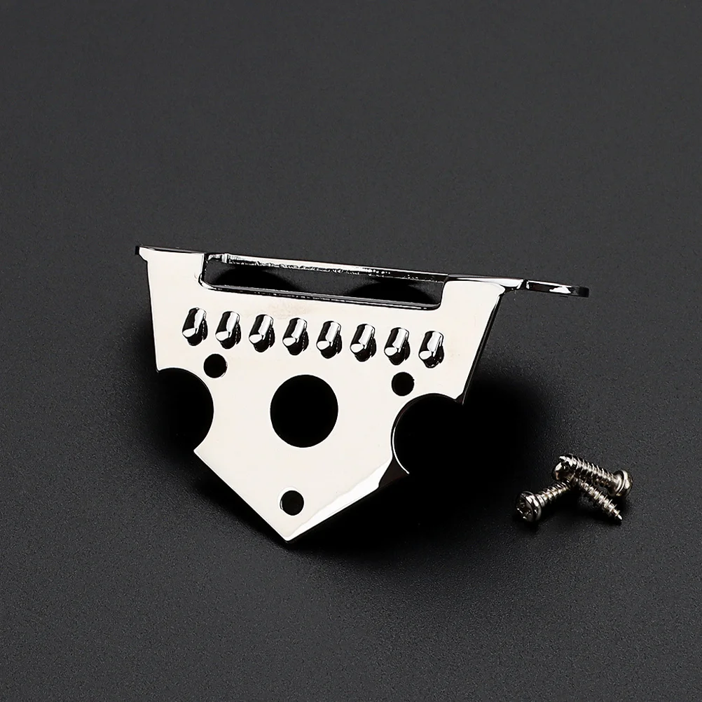 

1 set 1 Set Cloud-Shaped Mandolin Tailpiece Stainless Steel String Instrument Part For Sound Mandolin Accessories