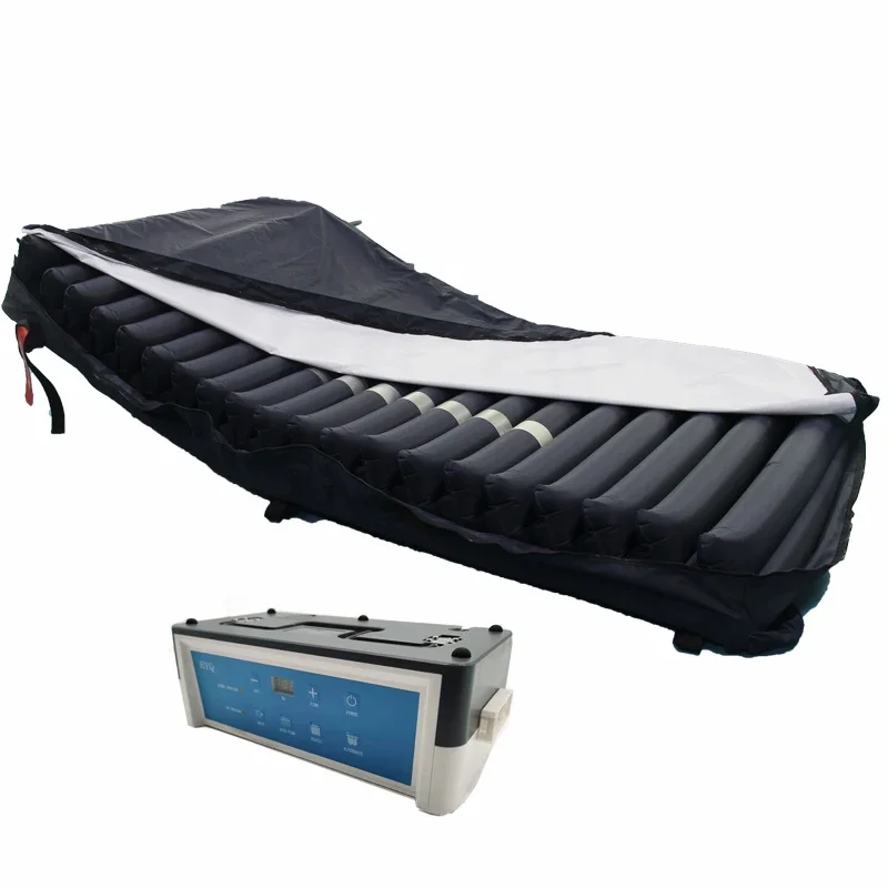 Medical Alternating Pressure and Low Air Loss overlay Mattress 8 inch tubular mattress