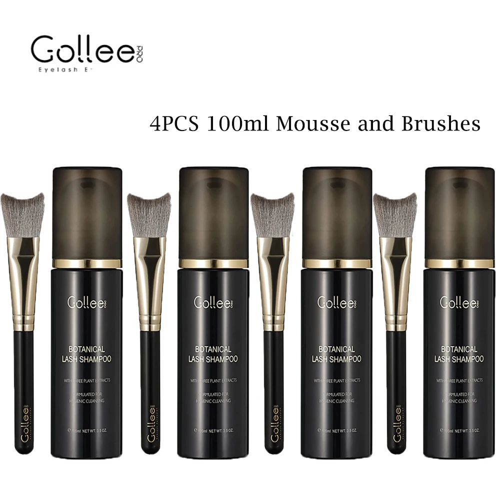 Gollee 10pcs eyelash Adhesive long-lasting super bonder eyelash extension glue cleaning primer to enhance eyelash adhesion