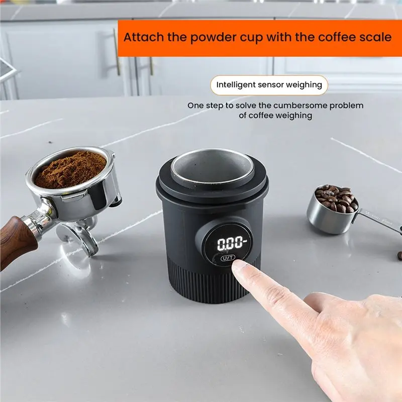 B89B-Digital Weight Scale Weighting Rechargeable 500G Electronic Weighing Scale Coffee Utensils Suitable For 58Mm Handle