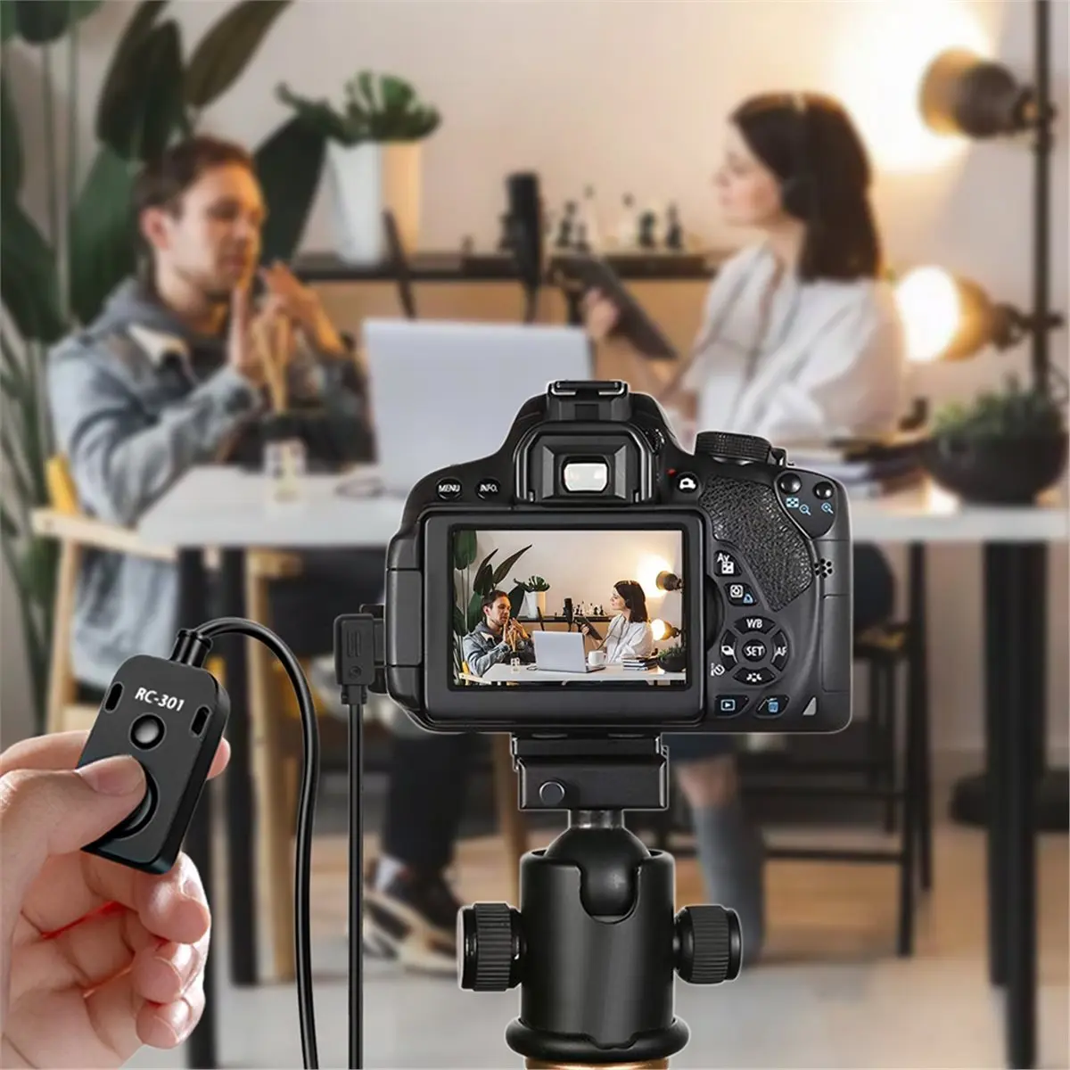 SWXF RC301-Type C for A7C II Shutter Release Cable A6700/ZV-E1/ZV-E10 II Camera Accessories Remote Control Cable A1