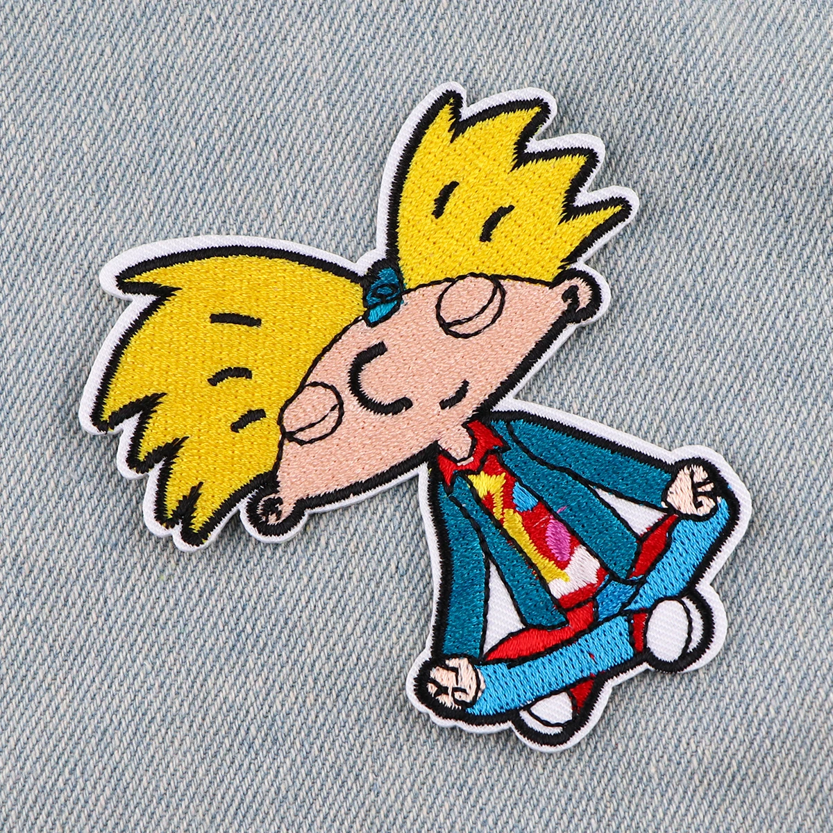 Patch brodé banane de dessin animé pour vêtements, vestes, Patch thermoadhésif, bricolage, fer sur Patch, accessoires autocollants appliqués