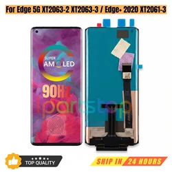 iParts Replacement OLED Display for Motorola Edge 5G XT2063-2 XT2063-3 Edge+ Plus 2020 XT2061-3 90Hz Touch Screen Assembly OEM