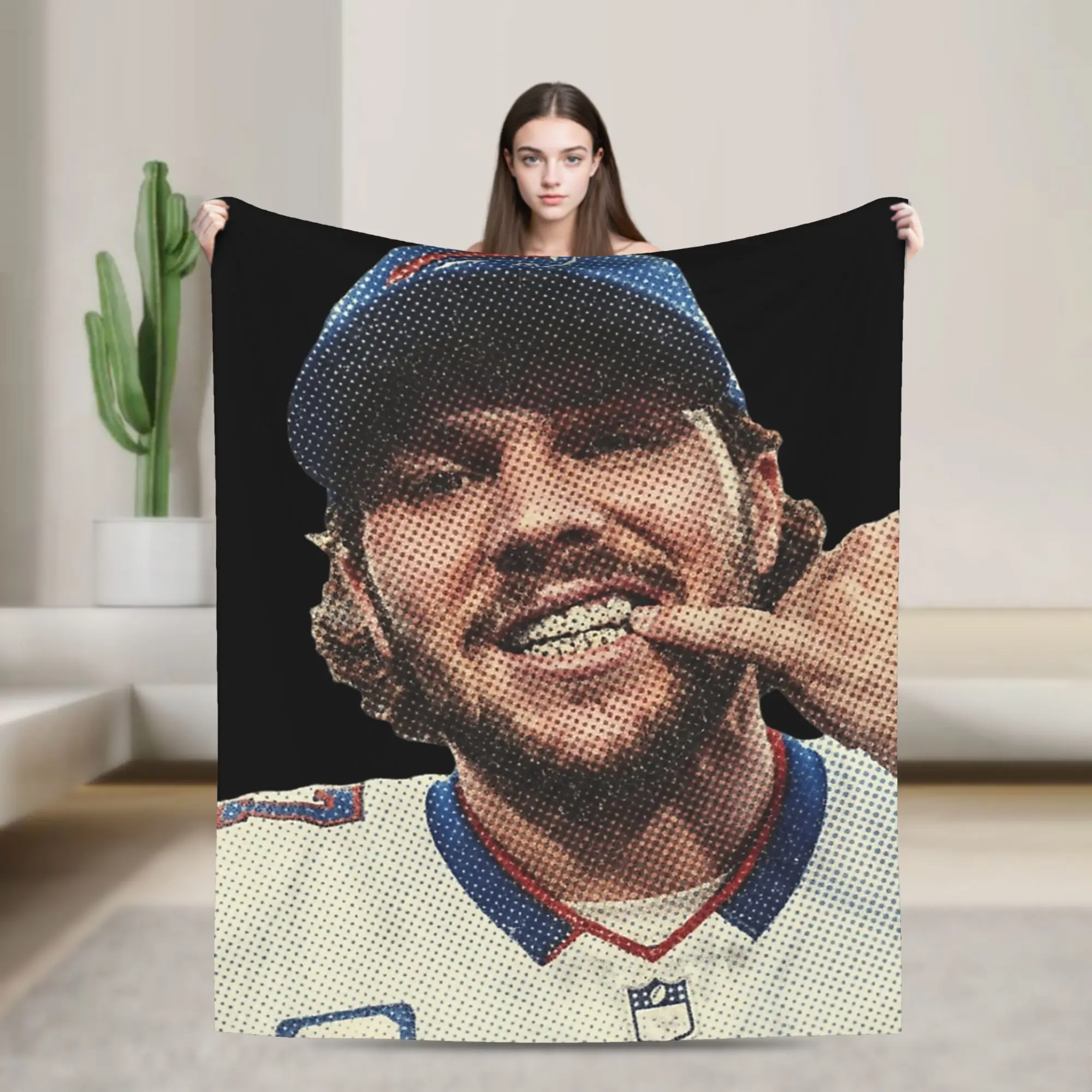 Josh Allen Blanket Fleece Summer   Multifunction Lightweight Throw Blankets for Sofa Bedroom Quilt
