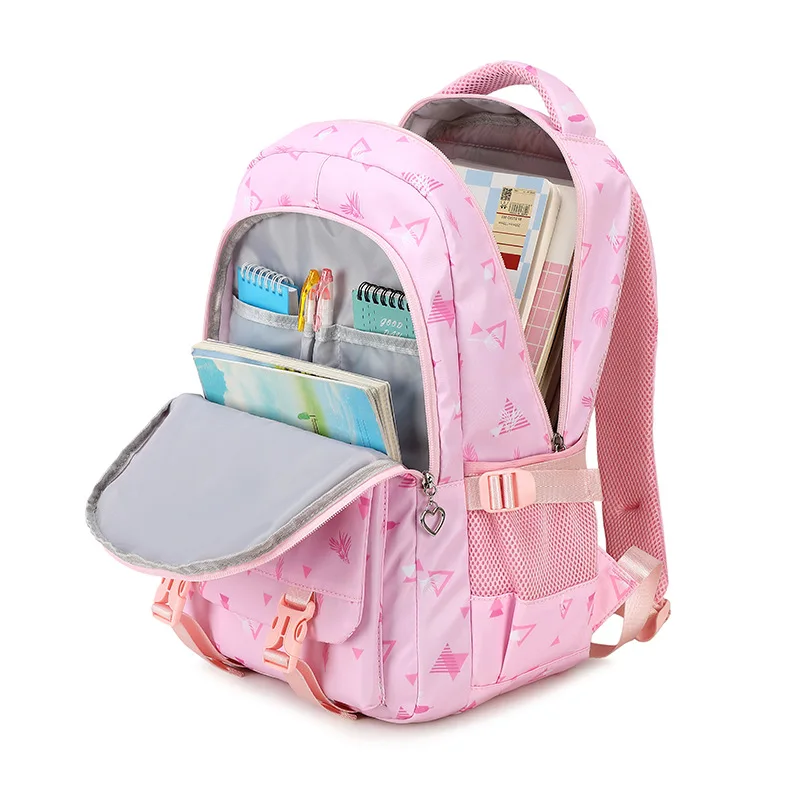 3 pz/set borsa da scuola per ragazze bambini zaino per studenti zainetto scuola per adolescenti bambino con scatola per il pranzo astuccio per bambini borsa per libri