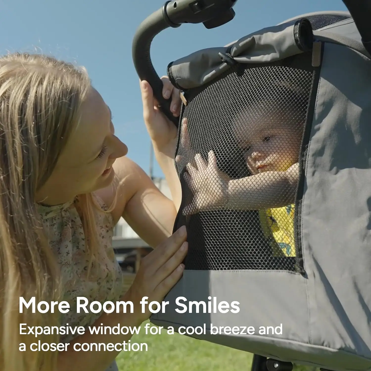 Baby Stroller for Toddler, Infant & Newborn | Spacious Seat & Lie-Flat Mode | Compact One-Hand Fold, UPF 50+ Canopy