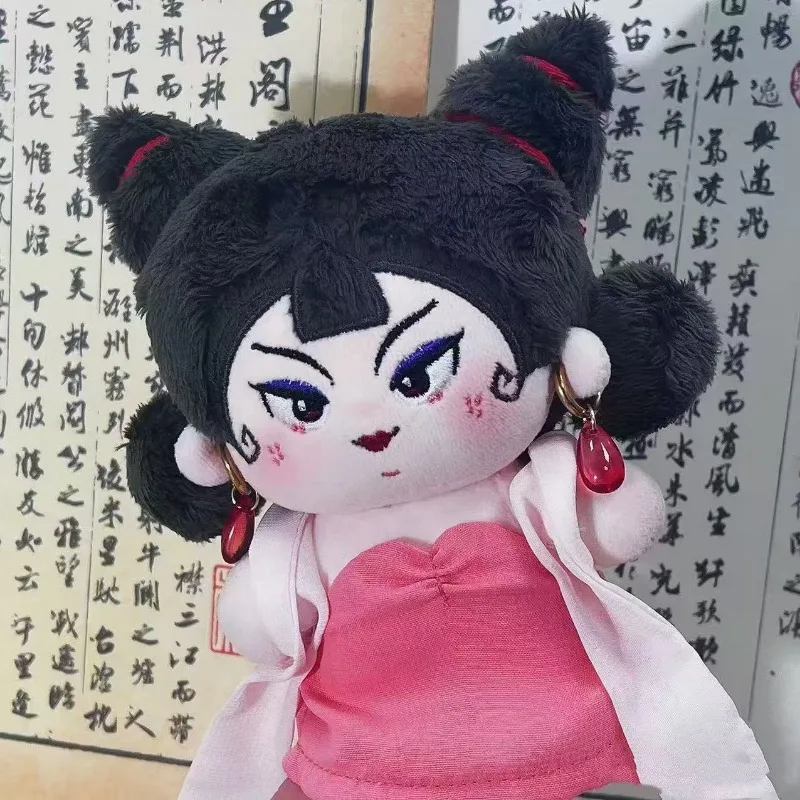 10cm Anime Movie Ne Zha 2 Shi Ji Liangliang Kawaii Cosplay Soft Cotton Mini Doll Body Bags Pendant Toy Figures Fans Decor Gift