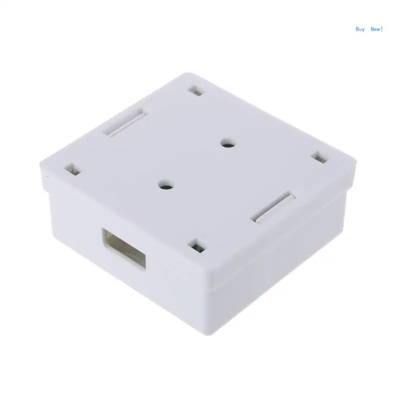 Desktop RJ45 Junction Box CAT6 Cat6e 8P8C Connector 2-port female-female