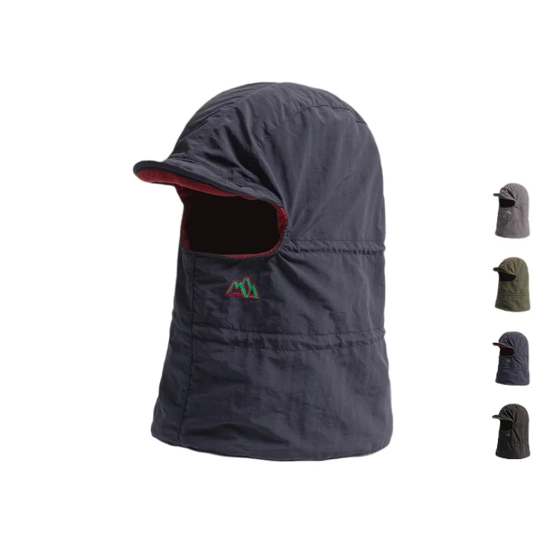 AliExpress Men Women Outdoor Skiing Mountaineering Cold-proof Fleece Warm Face Mask Neck Protection Autumn Winter Cycling Ear Bomber Cap