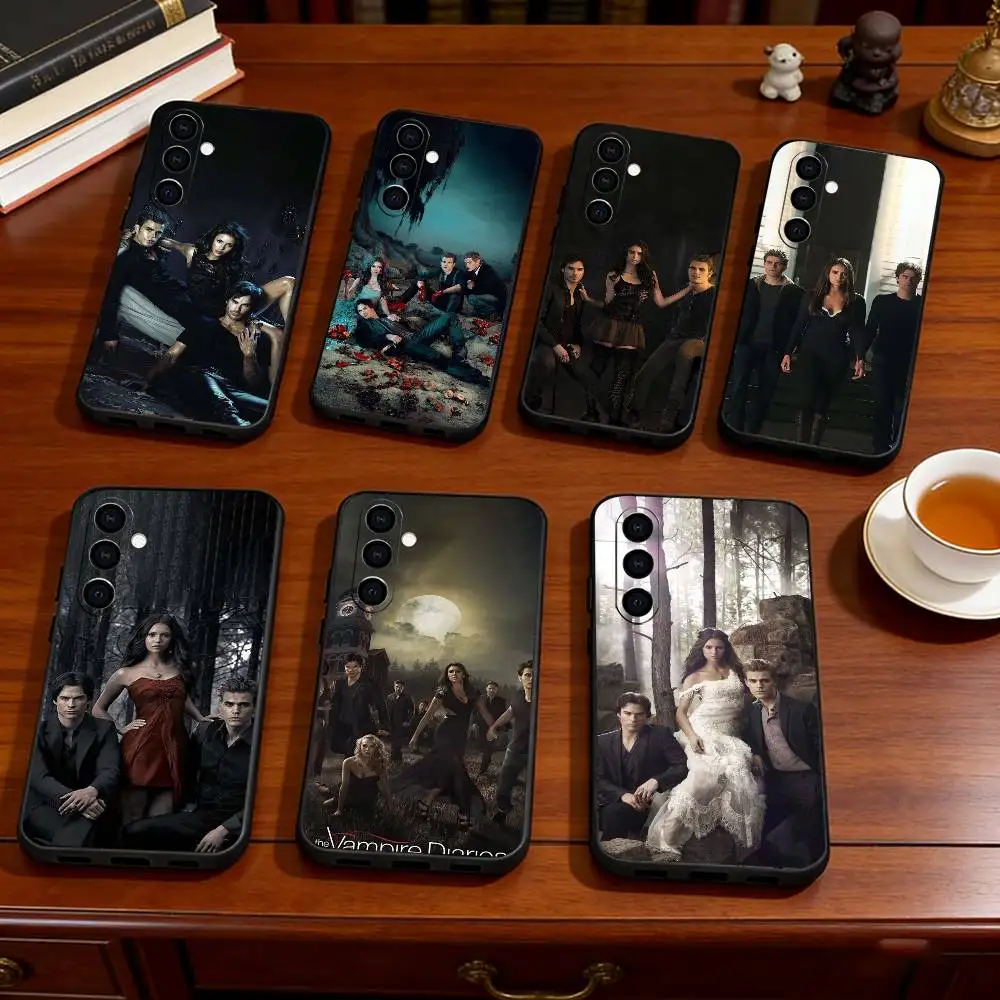 Klaus Mikaelson V-Vampire Diaries Phone Case Black Silicone Soft For Samsung Galaxy A73,A72,A71,A70,A53,A52,A51