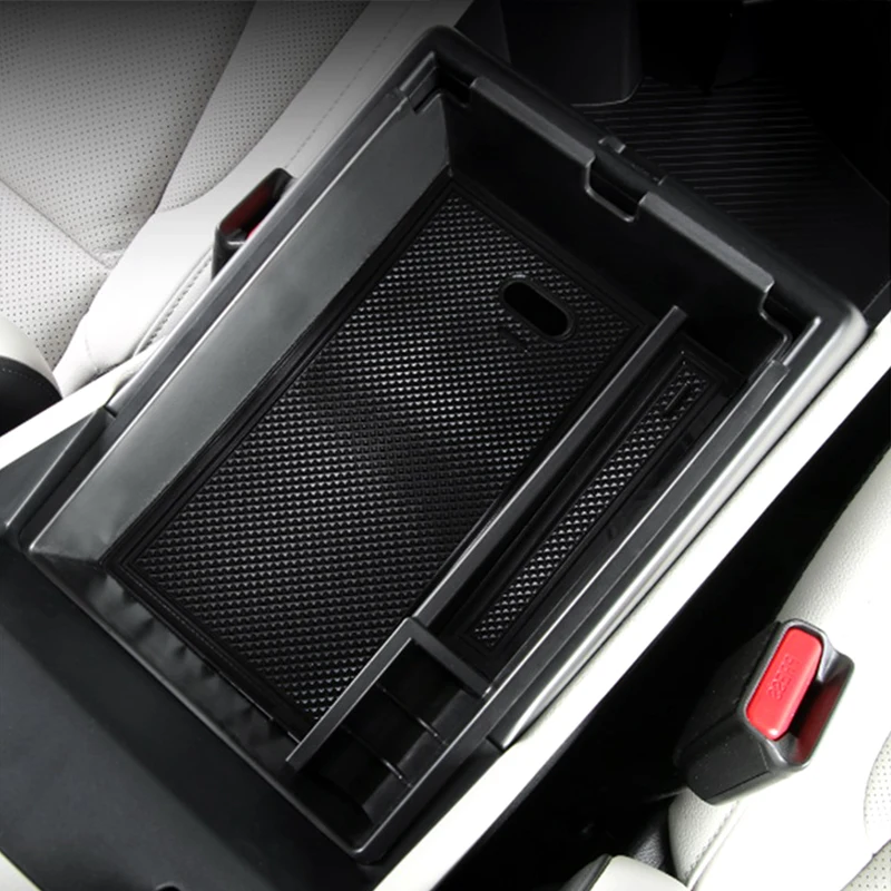 Car Armrest Storage Box Center Console Glove Tray For Kia Sportage NQ5 2022 2023 Sportage Hybrid X GT Line HEV Accessories