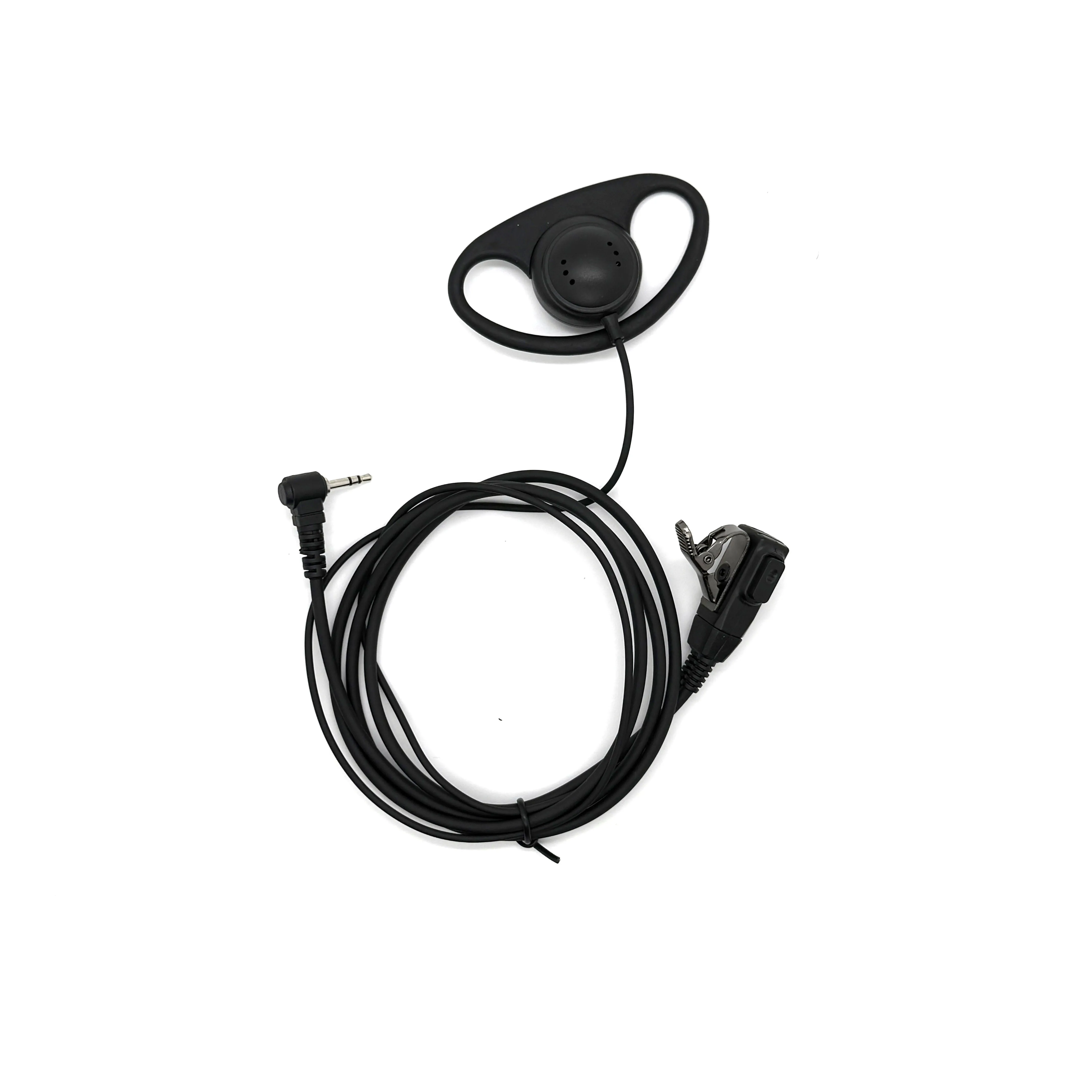 2.5 mm 1Pin Headset Earphone For Motorola T5600 T5620 Walkie Talkie Earpiece With PTT Mic Walkie Talkie Accessories Earphone New