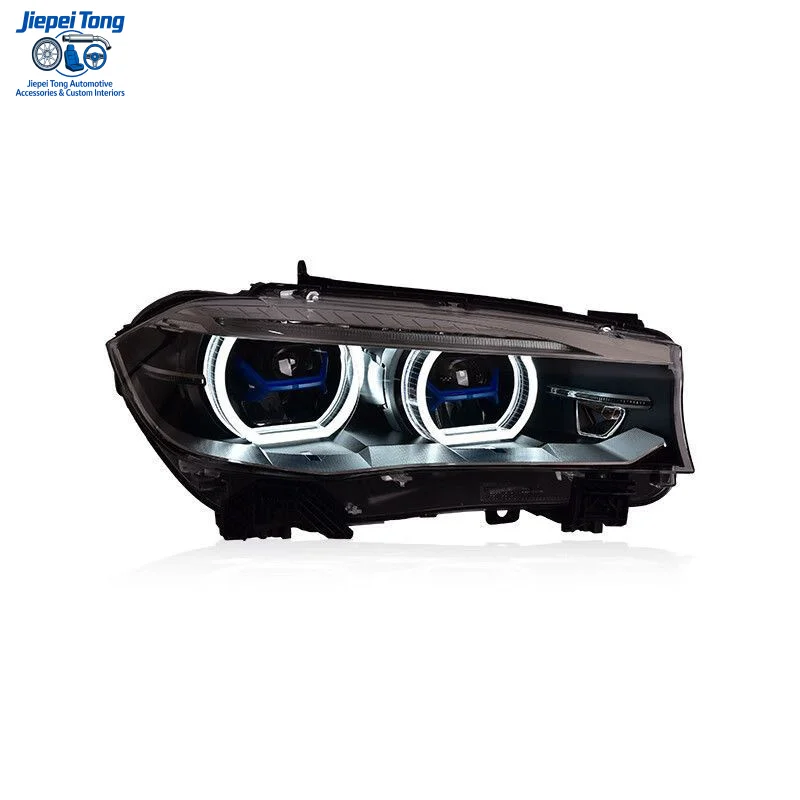 

Фары в сборе для BMW X5 (F15) 2014-2018: Модифицированные дневные ходовые огни, лазерные линзы, светодиодные фары