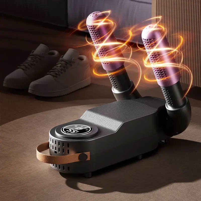Foldable Electric Dryer Portable ABS Boot & Shoe Dryer with Timer & Heater for Winter Use in Household