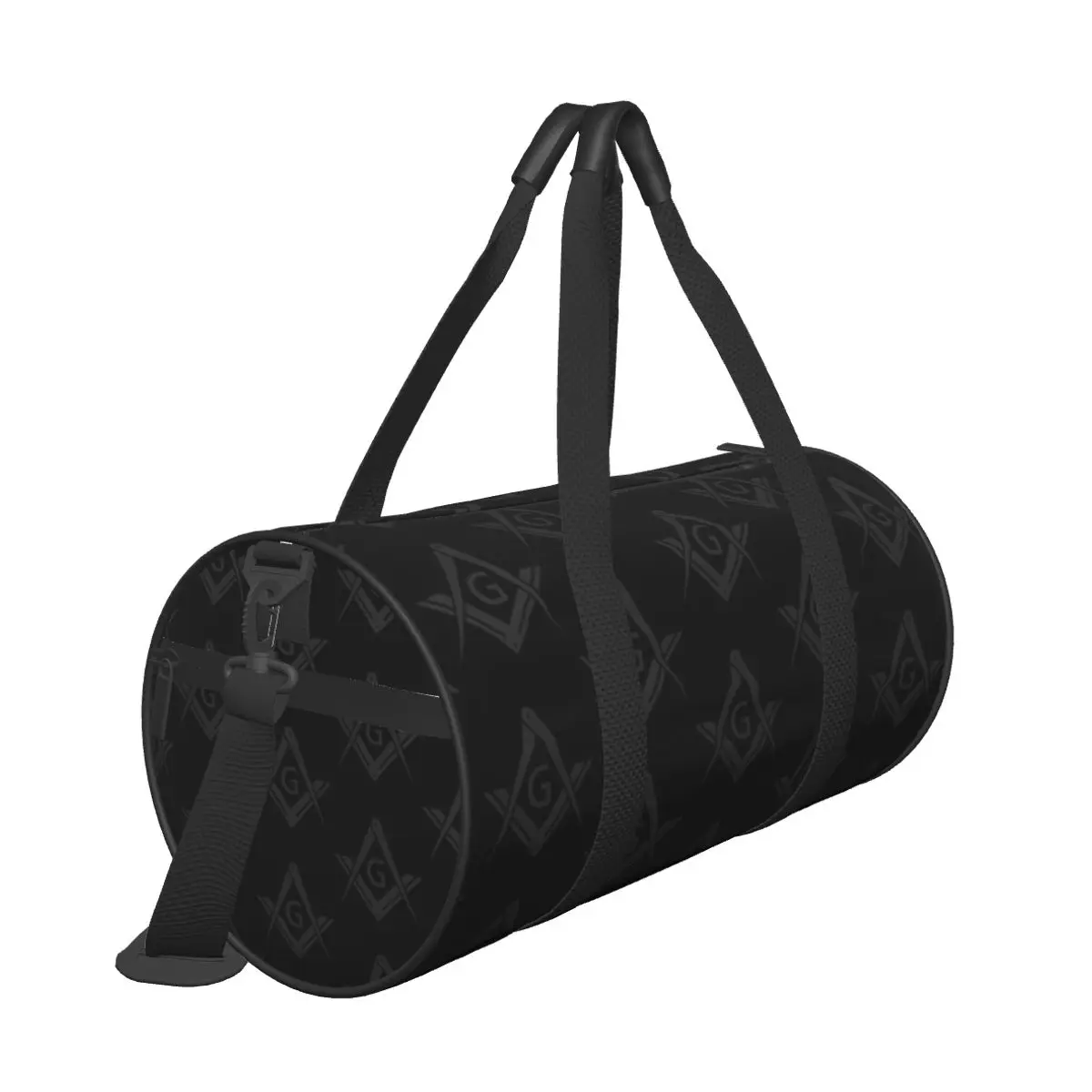 Gym Bag Freemason Logo Sports Bag Large Capacity Compass Mason Symbol Men Women Weekend Print Handbag Funny Luggage Fitness Bag