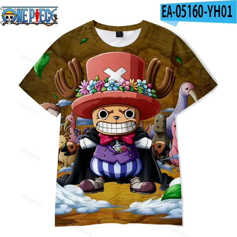 One Piece Trafalgar D, 1 Pc Water Law Luffy camiseta, roupas Zoro Sanji Nami, ACE Tops, presente de aniversário para meninos e meninas, verão