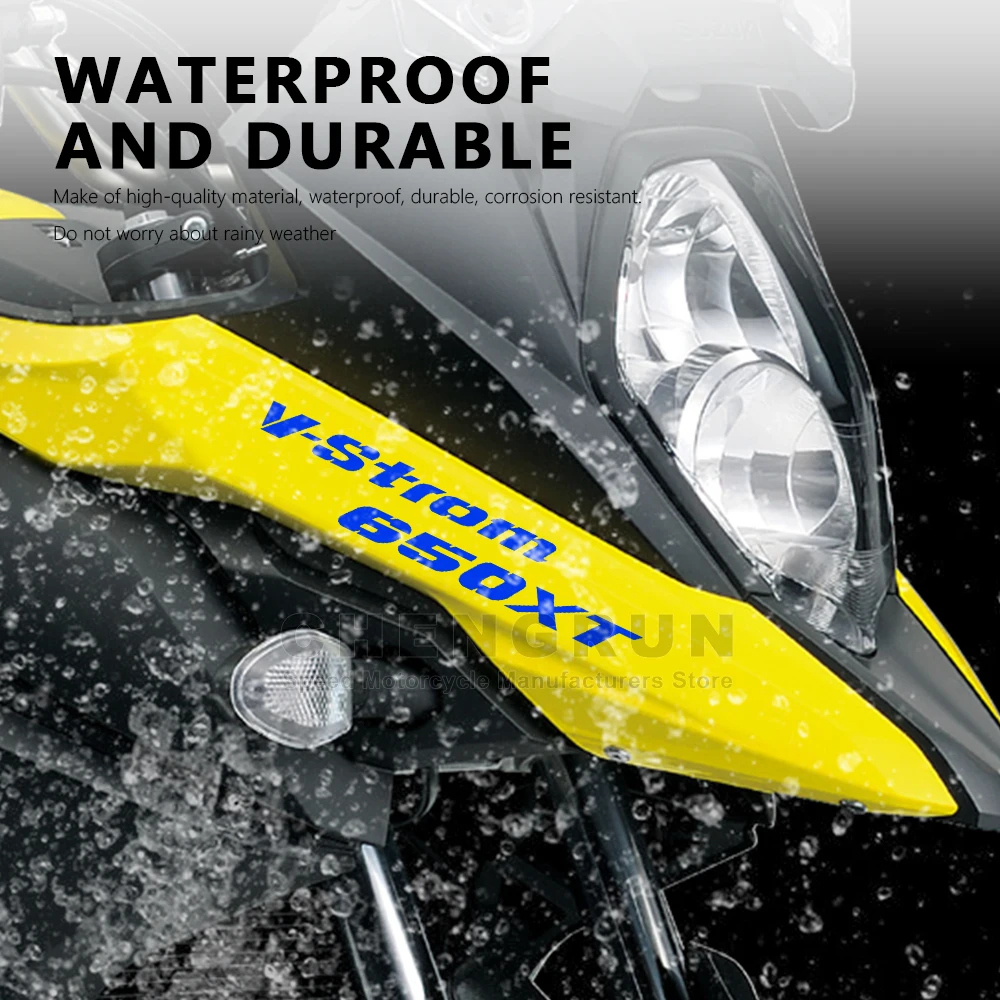 Motorrad aufkleber wasserdichte Abziehbilder für suzuki v strom 2015 xt zubehör v-strom 650xt vstrom dl 2024 xt 2012-2015 aufkleber