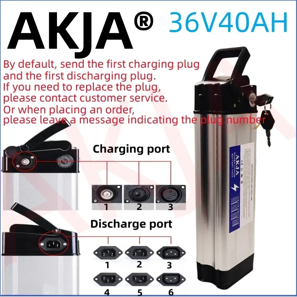 Air fast transportationNew 36V Full Capacity Power 18650 Lithium Battery 10ah-50ahBattery pack Suitable for Silver Fish 80-2000W