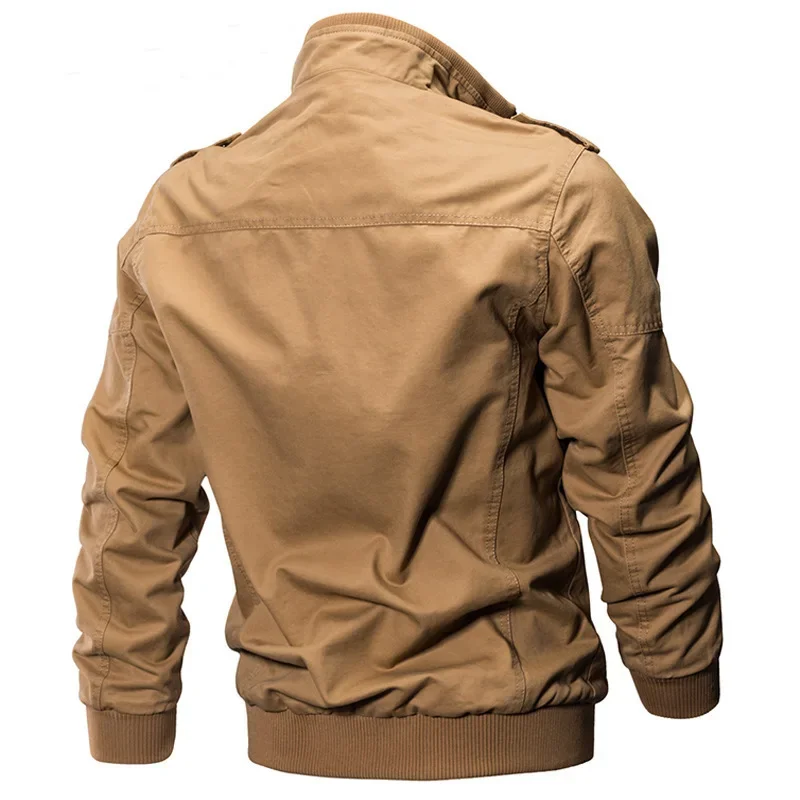 

Jacket Brand New High Quality Design Men's Jacket New Casual Cotton Military Loose Fashion Trend Jacket for Men's Plus Size