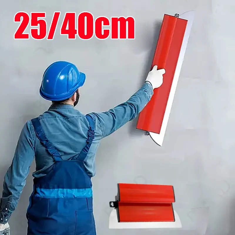 Multi-Use Drywall Scraper Taping Knife Durable Stainless Steel Putty Knife for Plastering Drywall Spackling Paint Prep Comfort