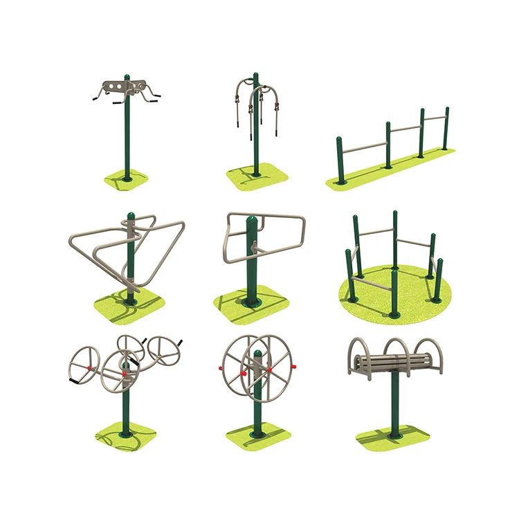 Physical Exercise Push up Dip Station Outdoor Park Calisthenics Gym Fitness Equipment