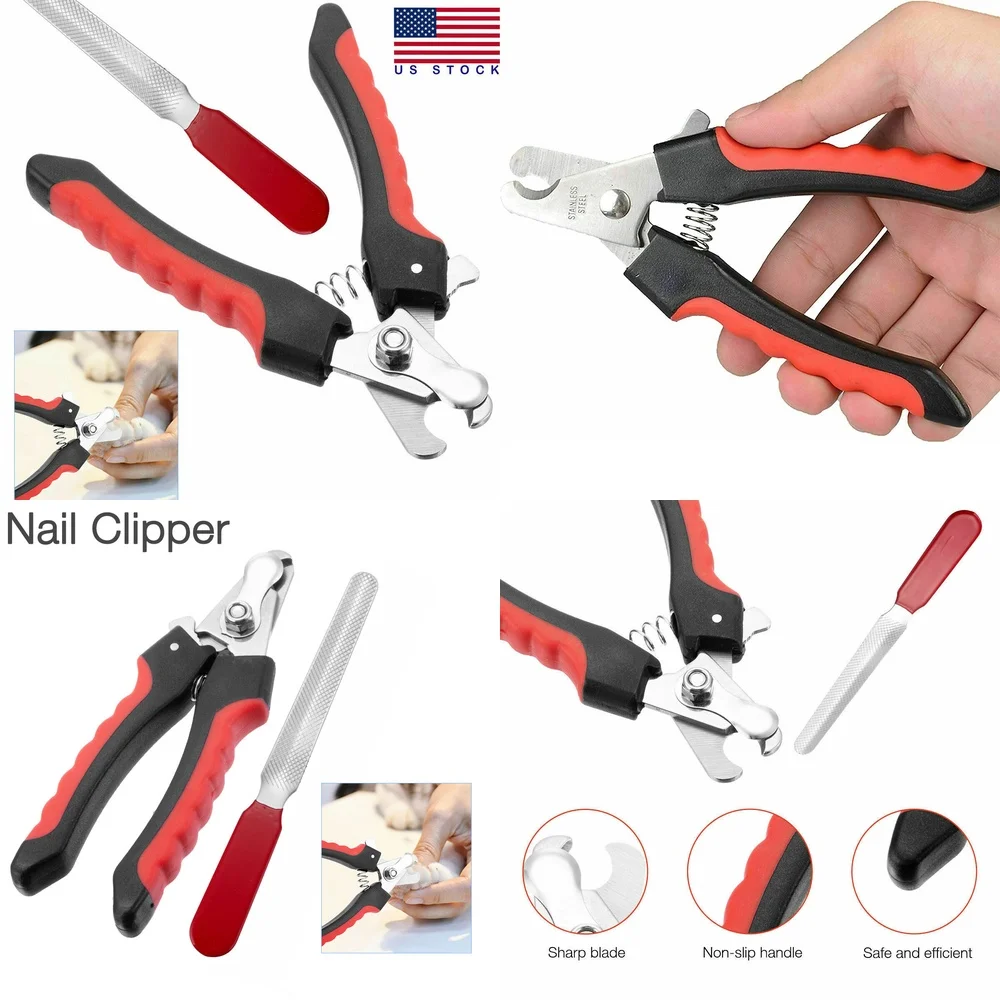 

Dog Nail Clippers for Pets Cat Trimming Tool Precision Grooming Scissors Safe Nail Cutter Small Animal Care Must Have Grooming